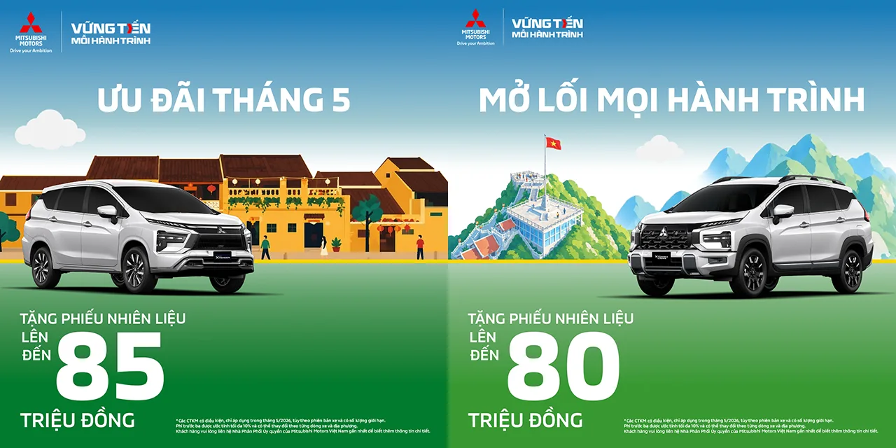 ƯU ĐÃI THÁNG 5 - MỞ LỐI MỌI HÀNH TRÌNH